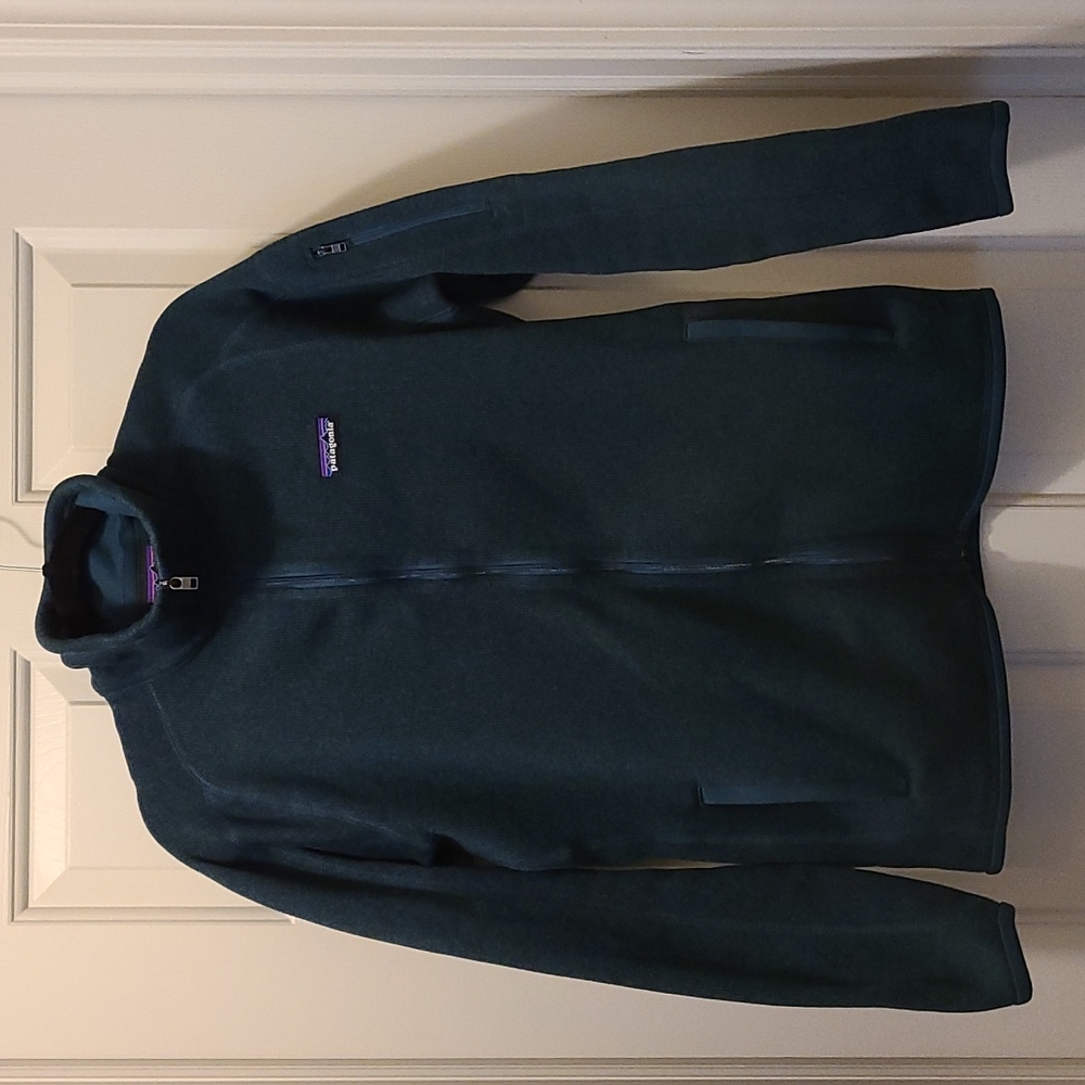 Patagonia Women's Dark Teal Full-Zip Fleece Jacket
